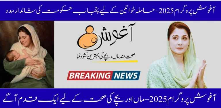 Easy Aaghosh Program Registration 2025 – Get Support for Pregnant Women in Punjab