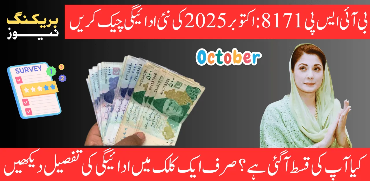 How to Check BISP 8171 October 2025 Payment Update Online by CNIC