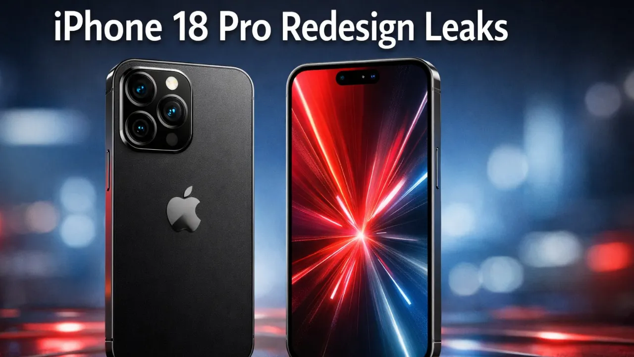 iPhone 18 Pro Redesign Leaks
