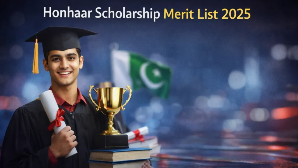 Honhaar Scholarship Merit List 2025