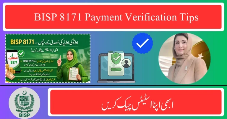 BISP 8171 Payment Verification Tips