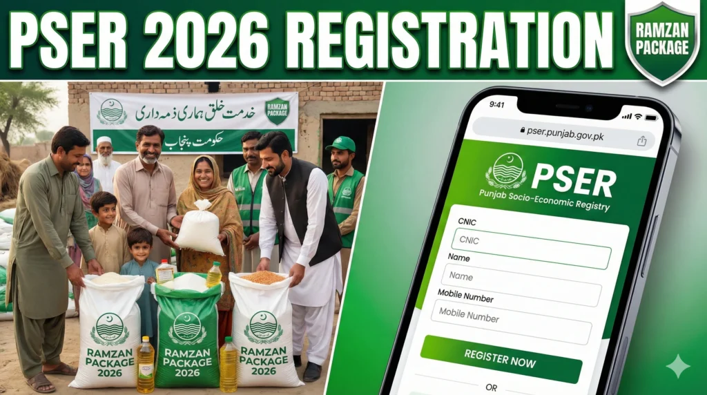 pser.punjab.gov.pk Registration 2026