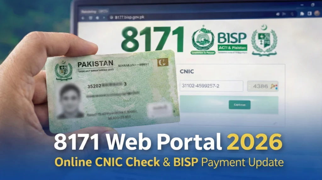 8171 CNIC Check Online 2026