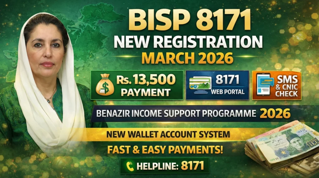 BISP 8171 New Registration March 2026 Update