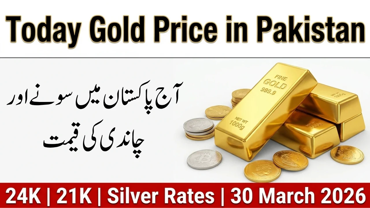 Today Gold and Silver Price in Pakistan…